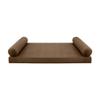 Cover ONLY Model V5 Twin-XL Velvet Knife Edge Indoor Mattress Bolster Pillow AD308 view 2