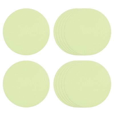 HARFINGTON 12pcs Non Slip Bathtub Stickers Bath Shower Floor 3.15" Anti-Slip Sticker Tape Round Style Decals for Bathroom Kitchen Bathtub Treads Stairs, Luminous