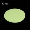 HARFINGTON 12pcs Non Slip Bathtub Stickers Bath Shower Floor 3.15" Anti-Slip Sticker Tape Round Style Decals for Bathroom Kitchen Bathtub Treads Stairs, Luminous view 3