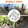 BESPORTBLE 16pcs Bike Wheel Reflectors High Reflective Night Safety Warning Reflectors for Design for Easy Installation and Lightweight Lights view 2