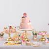3 Pcs Metal Cake Stand, Cake Pop Stand with Durable & Stable Design, Tall Cake Stands for Dessert Table, Perfect Display for Wedding, Party, Birthday, Baby Shower (Gold) view 4