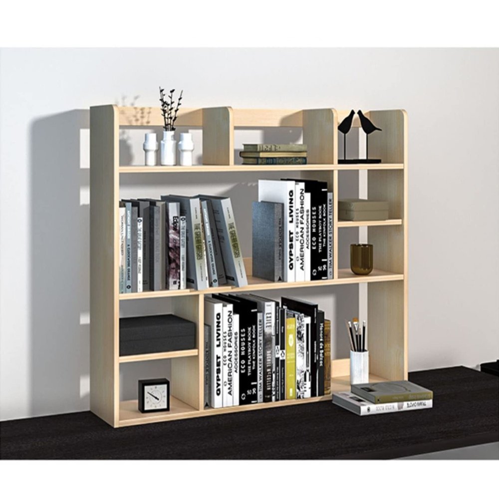 Desktop Bookshelves - Solid Wood Children's Storage Rack, Multi-layer Simple Desktop Bookshelves, Small Floor-to-ceiling Bookcase For Home Use, Multifunctional Dormitory Storage Rack ( Size : 60*20*80