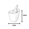 Vin Bouquet FIE 1120 Ice Bucket for 1 Bottle, Black view 3