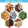 100 Pack Matte White Mylar Bags Stand Up - 4 x 6 Inches Resealable Mylar Ziplock Bags Food Storage Foil Pouch view 4