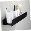 Alipis Shower Shelf Rack Storage Aluminum Floating Metal Stand Drills Hanging Shelves Holder Bedroom Garden Planter Style Bathroom Ledge Kitchen Decor 2pcs view 4