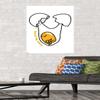 Trends International Gudetama - Leave Me Alone Wall Poster, 34L x 22.4W, Premium Unframed Version view 2
