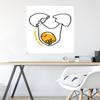 Trends International Gudetama - Leave Me Alone Wall Poster, 34L x 22.4W, Premium Unframed Version view 4