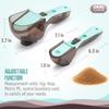 Plastic Measuring Spoon Set for Your Kitchen - Two Cups For All Kind of Dry and Liquid Measuring - Adjustable And Easy to Use - Spoons and Cup Device, Small view 2