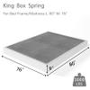 Aardhen 9 Inch High Profile King Box Spring Strong Metal Frame Mattress Foundation, Quiet Noise-Free,Easy Assembly, 3000lbs Max Weight Capacity view 2