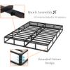 Aardhen 9 Inch High Profile King Box Spring Strong Metal Frame Mattress Foundation, Quiet Noise-Free,Easy Assembly, 3000lbs Max Weight Capacity view 4