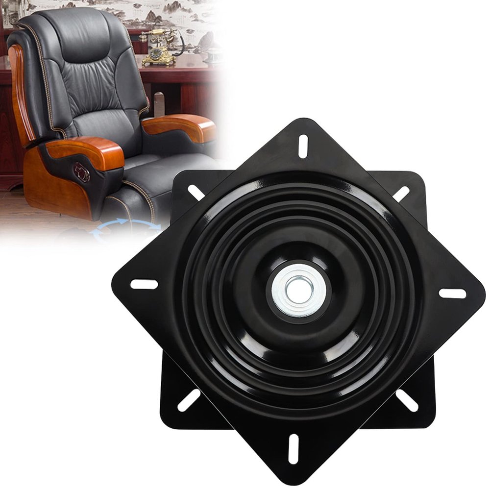 Bearing Swivel Plate Hardware Table Turntable Base Bearing Metal Square Hardware 360 Degree Rotating Mount Mechanism Swivel For Recliner Chair Or Furniture