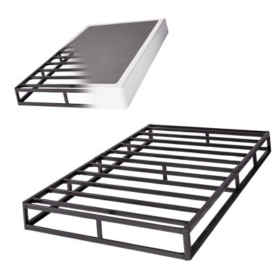 Aardhen 9 Inch High Profile Twin Box Spring Strong Metal Frame Mattress Foundation, Quiet Noise-Free,Easy Assembly, 3000lbs Max Weight Capacity