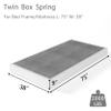 Aardhen 9 Inch High Profile Twin Box Spring Strong Metal Frame Mattress Foundation, Quiet Noise-Free,Easy Assembly, 3000lbs Max Weight Capacity view 2