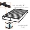 Aardhen 9 Inch High Profile Twin Box Spring Strong Metal Frame Mattress Foundation, Quiet Noise-Free,Easy Assembly, 3000lbs Max Weight Capacity view 4