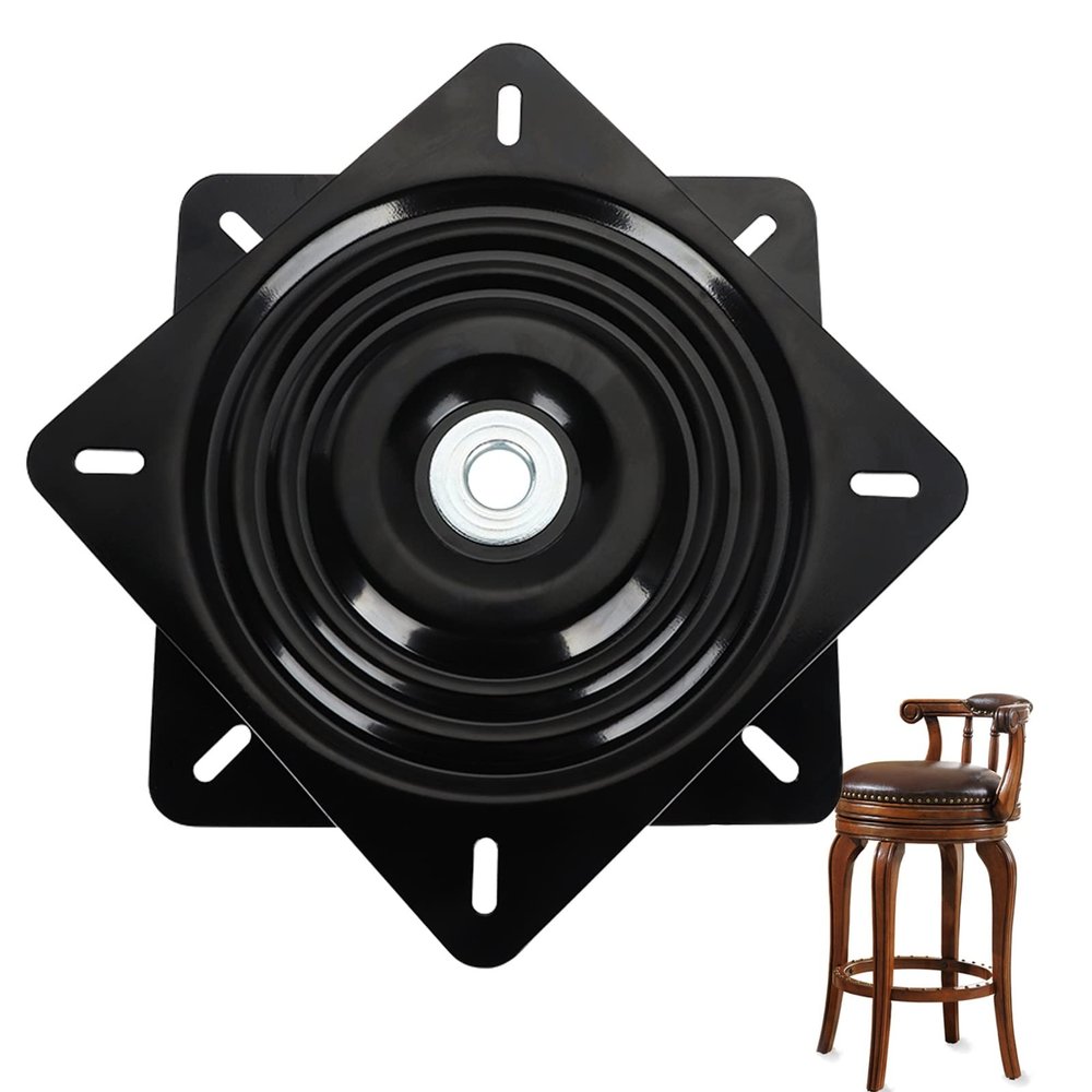 6-12inch Lazy Susan Turntable Full Ball Bearing 360 Degree Turntable Smooth Turntable Chair Swivel Replacement Bar Stool Chair Swivel Base