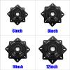 6-12inch Lazy Susan Turntable Full Ball Bearing 360 Degree Turntable Smooth Turntable Chair Swivel Replacement Bar Stool Chair Swivel Base view 2
