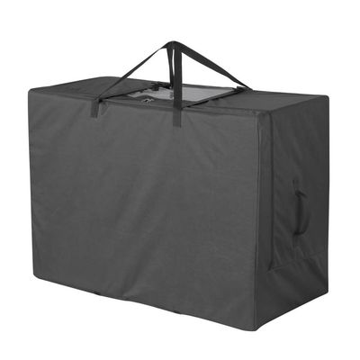Cuddly Nest Folding Mattress Storage Bag - Heavy Duty Carry Case for Tri-Fold Guest Bed (Fits 4" Twin & Twin XL Mattress,Black)