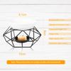 Aromatic Oil Burner,Delicate Romantic Ceramic Tealight Candle Holder Oil Burner,Geometric Essential Oil Aroma Burner Candle Holder Warmer Diffuser for Home Bedroom Dcor,2pcs view 4