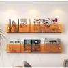 QQXX Transparent Acrylic Floating Shelves 2 Packs,Clear Acrylic Brochure Holder Magazine Rack,Wall Mount Bookshelf Bathroom Floating Shelves Organizer for Office Waiting Room Home Display view 2
