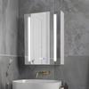 Liviza LED Bathroom Medicine Cabinet with Mirror, 20 x 26 Inch, Recessed or Surface Lighted Medicine Cabinet, Defog, Auto Memory Light Setting, 2 Outlets, Storage Shelves (Left Soft Close Hinge) view 1
