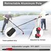 GIZMIT Outdoor Window Cleaning Pole, Water Fed Telescopic Brush Water Fed Pole Kit with Hose Spray, Solar Panel Cleaning System Outdoor Washing Equipment Tool for Photovoltaic Panel,18FT/5.4M view 3