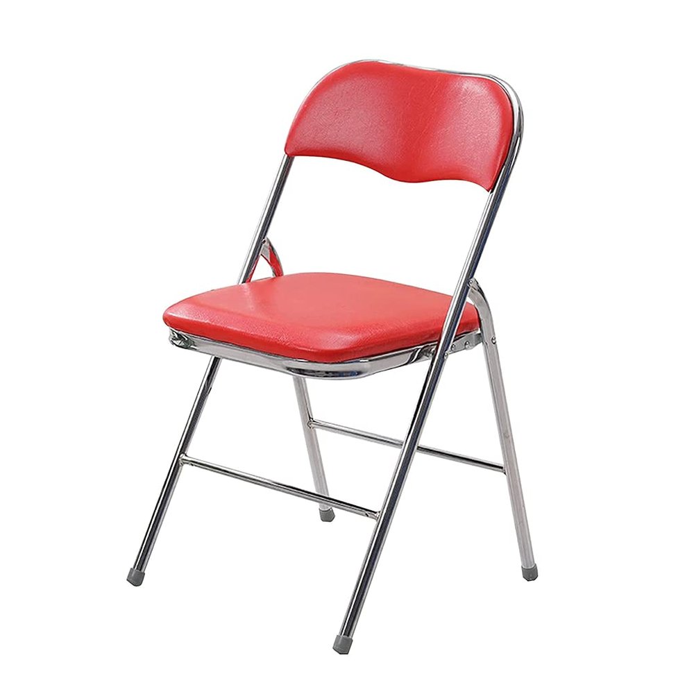 Folding Chair Upholstered Folding Chair Simple Portable Event Chair for Home Office Conference Room Office Chair Padded Dining Seat Strong and Sturdy