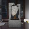 ARZARF Indoor Fountain Water Buddha Statue Desktop Ornament Fountain Living Room Office Study Decoration Lucky Waterscape Decoration Meditation Fountain view 3