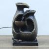 ARZARF Indoor Fountain Creative Desktop European-Style Flowing Water Fountain Decoration Living Room Screen Porch Home Decoration Meditation Fountain view 3