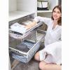 Closet Organizer Rack For Pants And Coat - Adjustable Clothing Organizer Holder, Pull Out Closet Basket, Wardrobe Storage Organizer, Telescopic Fireplace Drawer For Kitchen ( Size : 46.4*45.6*17.2cm ) view 3