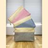 MALIHONG Personalized Foldable Storage Basket for Dog Cat Toys Sturdy Fabric Bin Box with Handles for Organizing Pet's Food Clothes Toys, Pink, Extra Large Size -20.7"x 16.2" x 13.4" view 2