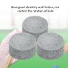 50PCS Billiard Cue Tips, Grade B Snooker Leather Heads Billiard Pool Cue Tips with Storage Box, Pool Stick Tips Pool Cue Tips Replacement Kit for Pool Cues and Snooker (12mm) view 2