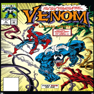 Marvel Comics - Venom: Lethal Protector #5 Wall Poster, 34L" x 22.4W", Premium Unframed Version