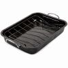 36102 Retrograde Roasting Pan + Rack, Black, 16.5 x 11.5 in. - Quantity 4 view 1