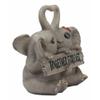 1 Pcs Together Forever Anniversary Elephant Couple With Heart Shaped Trunks Statue view 3