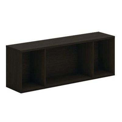 HON Mod Wall Mounted Storage | Open | 60" W | Java Oak Finish