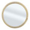 1 PC Ladies Round Plate Dresser Gold Platter Sundries Display Tray Bedroom Style for Bathroom Trinket with Dish Cosmetics European Jewelry Decorative Desktop view 1