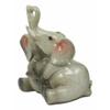 1 Pcs Loving Hugs Elephant Couple Figurine With Heart Shaped Trunks Anniversary Decor view 3
