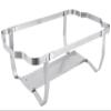 TrueCraftware- 8 Qt. Stainless Steel Full Size Folding Stand Chafing Dish Complete Set- Food Warmer Chafers and Buffet Warmer Sets for Catering Event Party Holiday Buffet Weddings Catering Events view 3