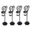Hohopeti 4Pcs Creative Metal Photo Holders Decorative Memo Clips for Weddings Birthday Parties and Shops Unique Name Card Clamps for Notes and Pictures Display view 1