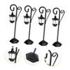 Hohopeti 4Pcs Creative Metal Photo Holders Decorative Memo Clips for Weddings Birthday Parties and Shops Unique Name Card Clamps for Notes and Pictures Display view 3