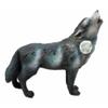 1 Pcs Full Moon Wolf Pack Native Tribal Howling Wolf Totem Spirit Figurine 6.25" L view 1