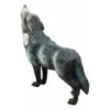 1 Pcs Full Moon Wolf Pack Native Tribal Howling Wolf Totem Spirit Figurine 6.25" L view 3