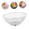 Zerodeko Rice Draining Basket Kitchen Accessory Mesh Basket for Drainage Washing view 3
