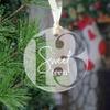 13th Birthday Christmas Ornament, Sweet Teen Gift for Teenage Girl, Turning Thirteen Years Old, Laser Cut Engraved Acrylic (No Year) view 1