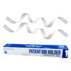 2000 Disposable Bib Holders - Light Flexible Neck Holder Straps for Dental Bib, Drapes, Covers - Paper Napkin Holder with Easy-to-Peel Self-Adhesive Ends - Adjustable Size, White (8 Boxes of 250) view 1