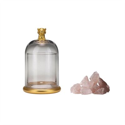 Table Desktop Decor Brass Animal Ornaments, Chinese Zodiac Animal Aromatherapy Desktop Ornaments, Including Zodiac Bottle and Spar, Zodiac Ornaments, Tiger Statue Ornament