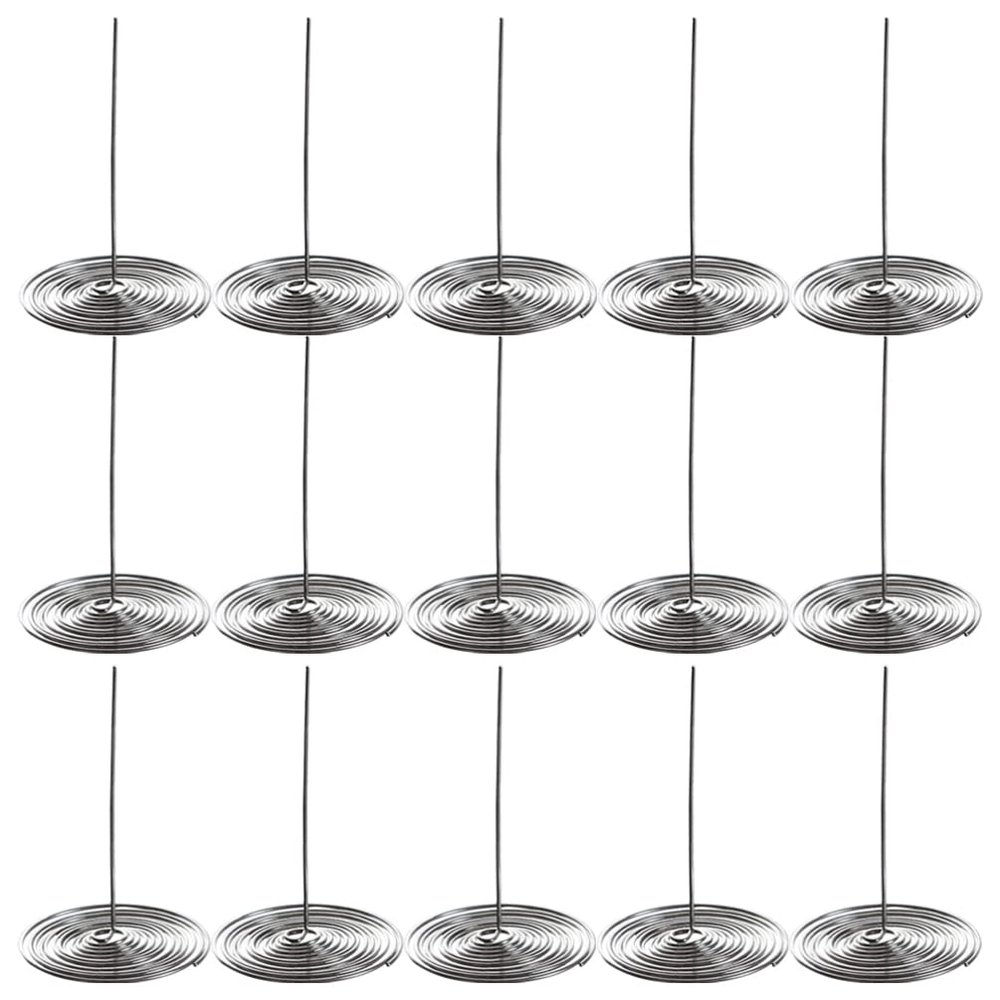 Hemoton 20pcs Stainless Steel Mesh Tea Infusers Tea Pot Spout Strainers Kitchen Gadgets Without Dregs