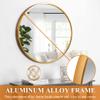 NeuType Round Mirror 20inch Circle Mirror for Wall Metal Framed Wall-Mounted Mirror for Wall Decor Decorative Mirrors for Entryway Living Room Bedroom Bathroom Home Modern(Gold) view 4