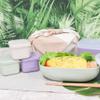 Yellow Studio Lkker Chopsticks & Case, Made in Japan, Natural Wood, Off White view 3