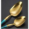 Christmas Flatware Sets with Unique Pattern Design, Silverware Set for 16 , 64-Piece Stainless Steel Kitchen Utensil Set , Tableware Cutlery Set for Home and Restaurant Wedding Gifts view 2